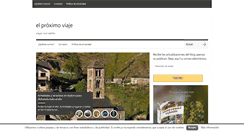 Desktop Screenshot of elproximoviaje.com